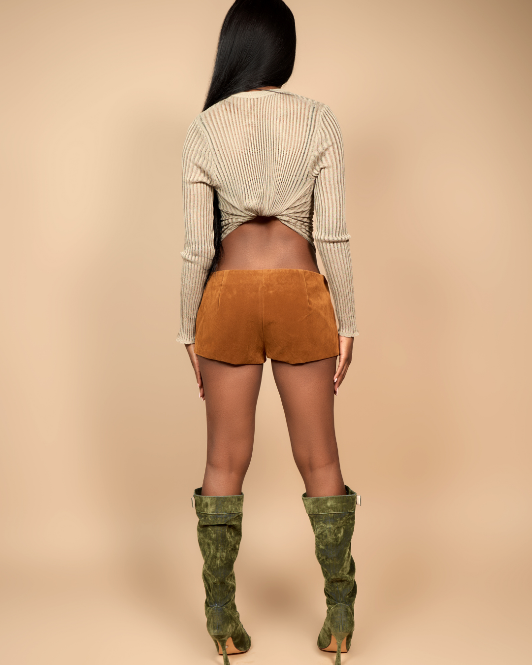 The Sienna Suede Micro Short