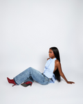 The Santorini Tie Top